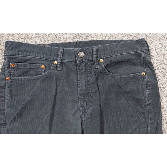 Levis Corduroy Pants Adult 32x29 (33x28 Actual) 514 Slim Straight White Tag - Picture 2 of 8
